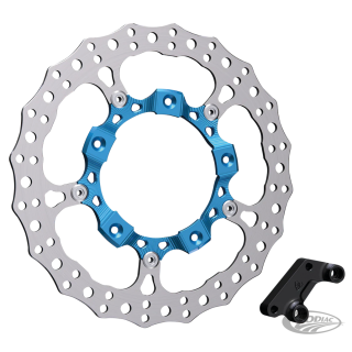 14" Billet Big Brake Rotor Right Blue