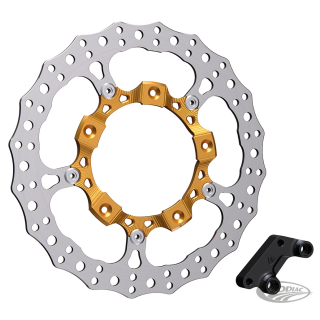 14" Billet Big Brake Rotor Right Gold