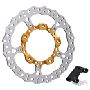 14" Billet Big Brake Rotor Right Gold
