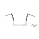 12" Z Bar 1" Chrome Dimpled TBW