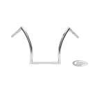 16" Z Bar 1" Chrome Dimpled TBW