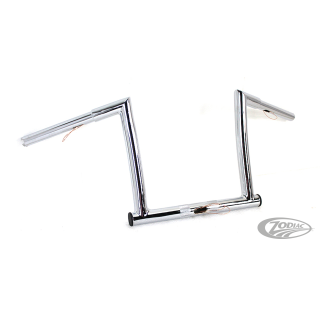 12" ChiZeled Bar 1.25" Chr Dimpled TBW