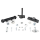 Triple tree set 41mm FL77-84 adjustable
