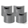 1/2" Coped Bungs 5/16-18" Thread 4Pck