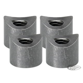 1/2" Coped Bungs 3/8-16" Thread 4Pck