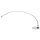 Replica 35.5" WhtPltd Speedo Cable 36-48