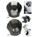Quarter Fairing Gloss Black Clear Screen