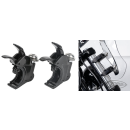 39mm Fork Clamps Black for 1/4 Fairing
