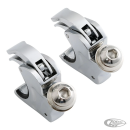 39mm Fork Clamps Chrome for 1/4 Fairing