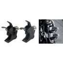 41mm Fork Clamps Black for 1/4 Fairing
