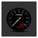 Motogadget Chronoclassic 2 10K Black Bezel