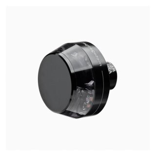 Motogadget, mo.blaze disc Dark LED turn signal. Black, left