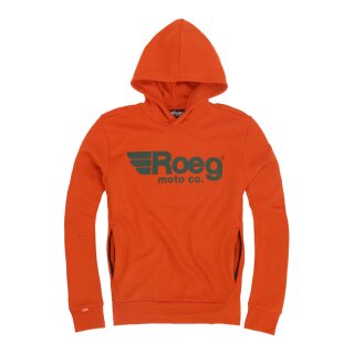 Roeg Howard Hoodie Pullover Sweater orange