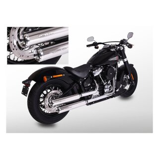 *2 WEEKS EXTRA TRANSIT TIME* Miller, Independence slip-on mufflers. Euro 4. Polished
