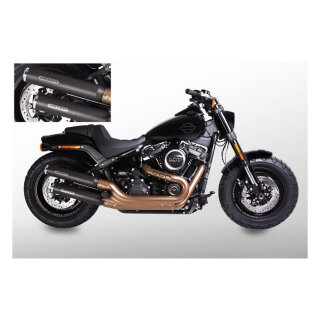 *2 WEEKS EXTRA TRANSIT TIME* Miller, Independence slip-on mufflers. Euro 4. Matte black