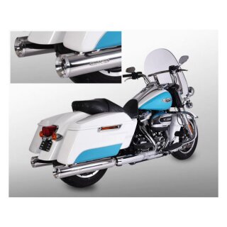 *2 WEEKS EXTRA TRANSIT TIME* Miller, Airlington 107" slip-on mufflers. Euro 4. Polished