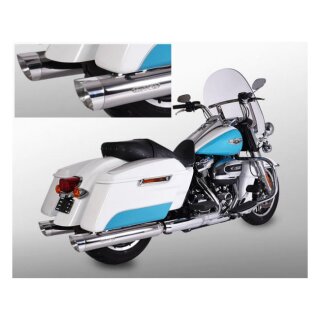 *2 WEEKS EXTRA TRANSIT TIME* Miller, Airlington 107" slip-on mufflers. Euro 4. Polished
