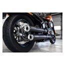*2 WEEKS EXTRA TRANSIT TIME* Miller, Destiny slip-on mufflers. Euro 5. Matte black