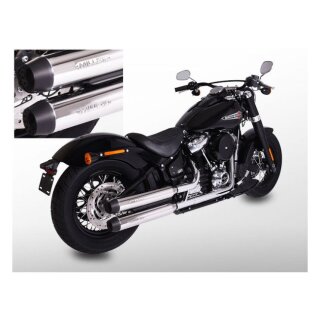 *2 WEEKS EXTRA TRANSIT TIME* Miller, Independence slip-on mufflers. Euro 4. Polished