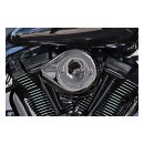 S&S, Stealth Teardrop cover. Lava Chrome