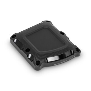 PM, Race series transmission top cover. Black Ops