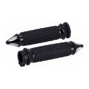 Avon grip set, Diamond Contour Air SS. Spiked. Black