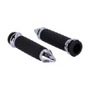 Avon grip set, Diamond Contour Air SS. Spiked. Chrome