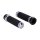 Avon grip set, Diamond Contour Air SS. Domed. Chrome
