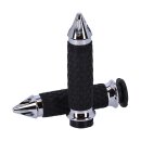 Avon grip set, Diamond Contour Air SS. Spiked. Chrome