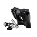 Kraus, Kickback Riser set. 25mm clamp, 127mm rise. Black
