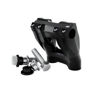 Kraus, Kickback Riser set. 28mm clamp, 127mm rise. Black