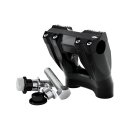 Kraus, Kickback Riser set. 28mm clamp, 127mm rise. Black