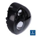 Bright LED Scheinwerfer Einsatz schwarz für Harley...