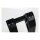 Kodlin, Universal Fastback risers 8". Black