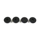 Kodlin, solid riser bushing set. Black