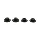 Kodlin, solid riser bushing set. Black