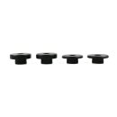 Kodlin, solid riser bushing set. Black