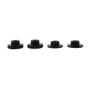 Kodlin, solid riser bushing set. Black