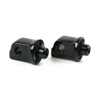 Kodlin, Splined passenger peg adapter. Black