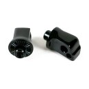 Kodlin, Splined passenger peg adapter. Black