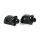 Kodlin, Splined passenger peg adapter. Black