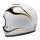 Biltwell Gringo helmet gloss white/black flames