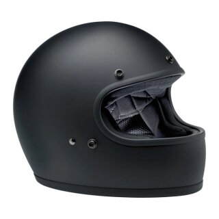 Motorrad Helm Biltwell Gringo schwarz matt ECE R22.06 M (57-58cm)
