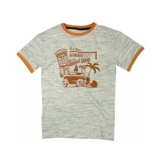 Rusty Pistons Tiki t-shirt grey