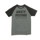 Rusty Pistons Burney t-shirt grey/black