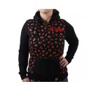 Rusty Pistons Borego female zip hoodie black