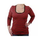 Rusty Pistons Mesa female 3/4 sleeve red/black