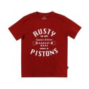 Rusty Pistons Vista t-shirt bordeaux