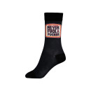 King Kerosin Never Fuck a Fucker sock steel grey