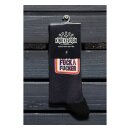 King Kerosin Never Fuck a Fucker sock steel grey